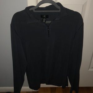 calvin klein quarter zip